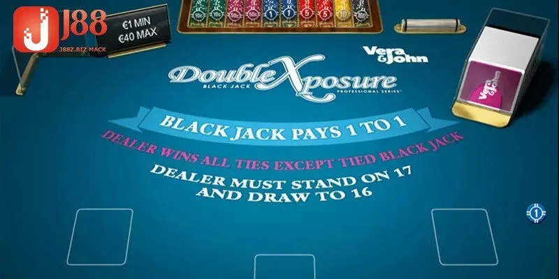 Luật lệ chơi Double Exposure Blackjack cơ bản